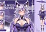 design custom anime vtuber character reference sheet for live2d cubism psd